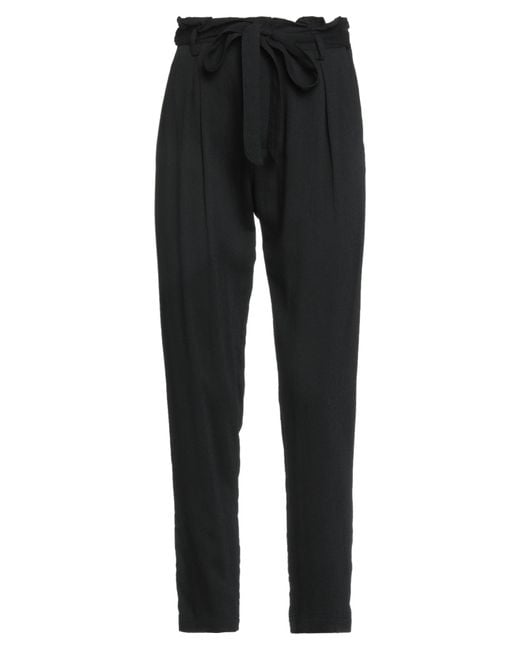 Transit Black Pants Viscose, Wool, Elastane