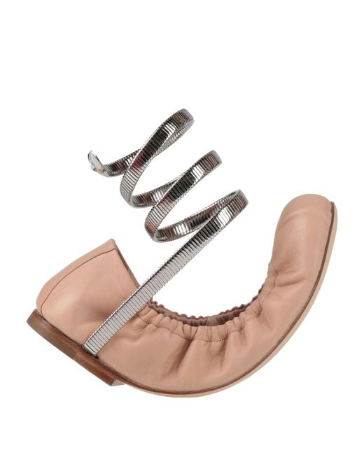 Ballerine di Rene Caovilla in Pink