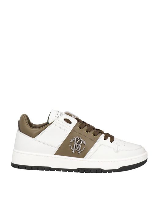 Roberto Cavalli White Trainers for men