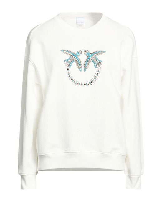 Pinko White Sweatshirt