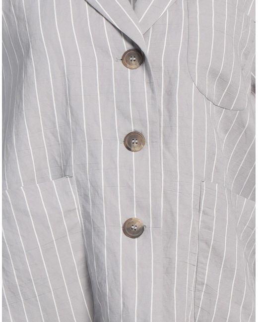 Kiltie Gray Light Blazer Viscose, Polyester