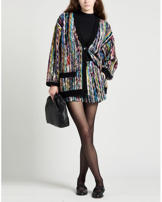 Missoni Blue Shorts & Bermuda Shorts Wool, Mohair Wool, Polyamide