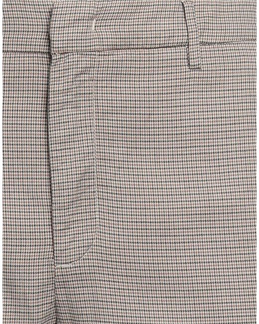 Dondup Gray Pants Lyocell, Cotton, Elastane for men