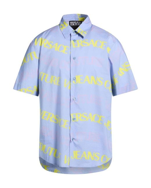 Versace Jeans Couture Blue Shirt for men