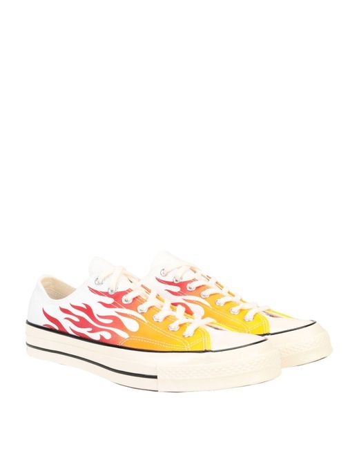 converse tennis uomo arancione