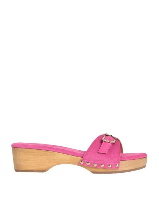 Ancient Greek Sandals Pink Mules & Clogs