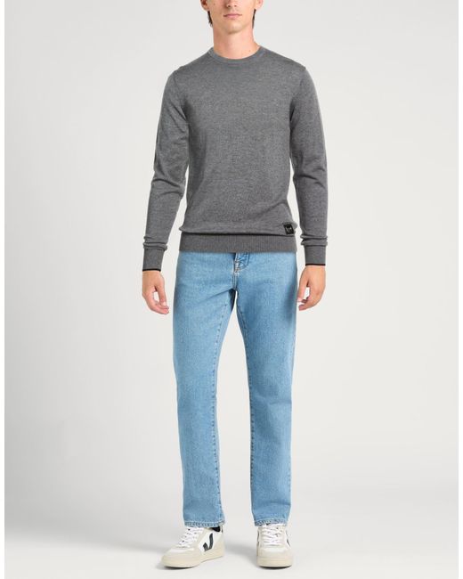 Roberto Cavalli Gray Sweaters for men