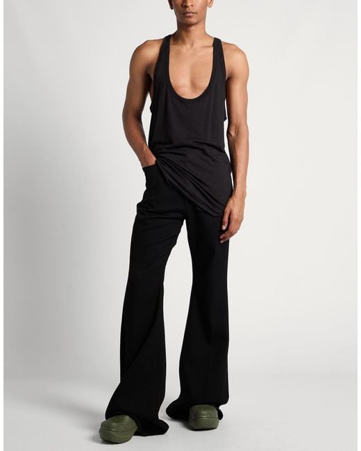 Rick Owens Black Pants Wool for men
