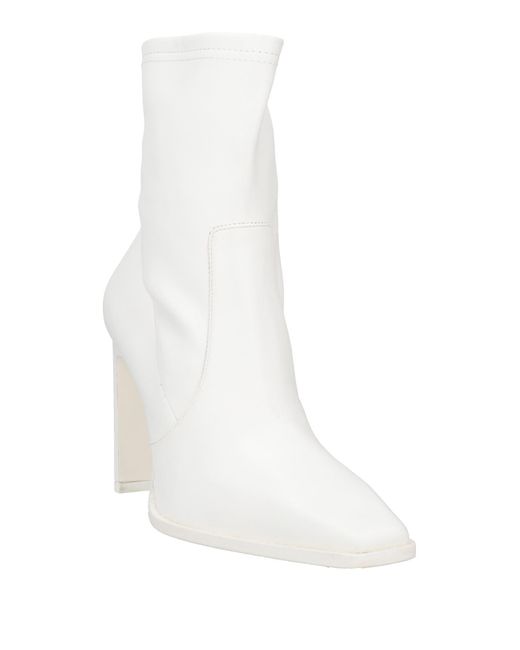 Kalliste White Ankle Boots