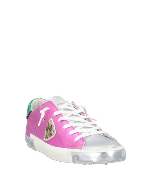 Philippe Model Pink Trainers
