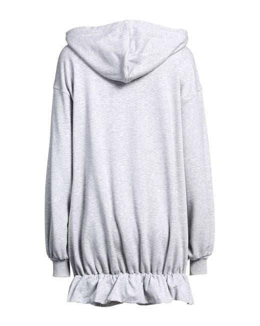 Moschino White Mini Dress Cotton