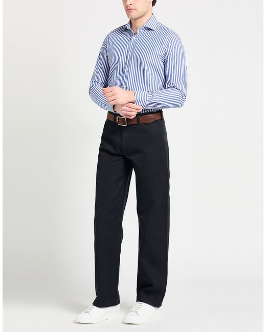 Alea Blue Shirt Cotton for men