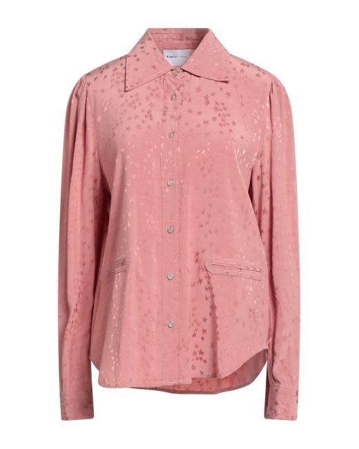 Isabelle Blanche Pink Shirt Viscose
