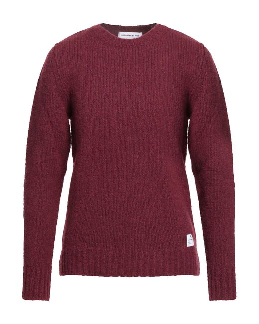Department 5 Red Sweater for men