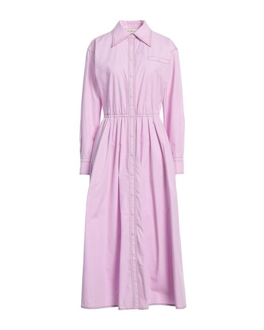 Tory Burch Pink Midi Dress