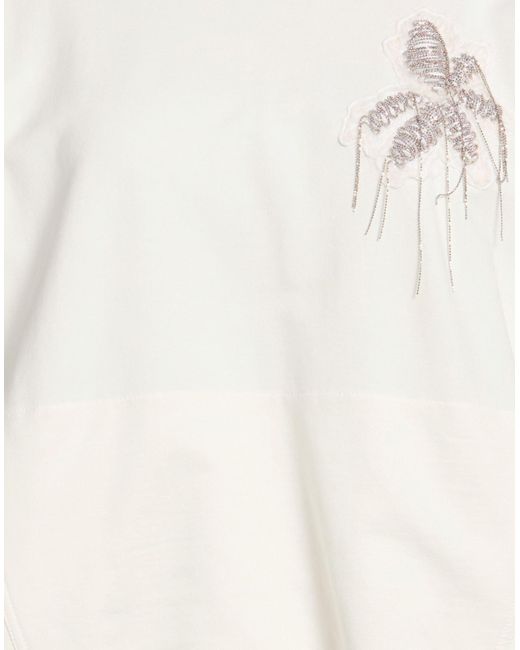 Brunello Cucinelli White Sweatshirts