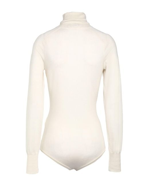 Victoria Beckham White Bodysuit