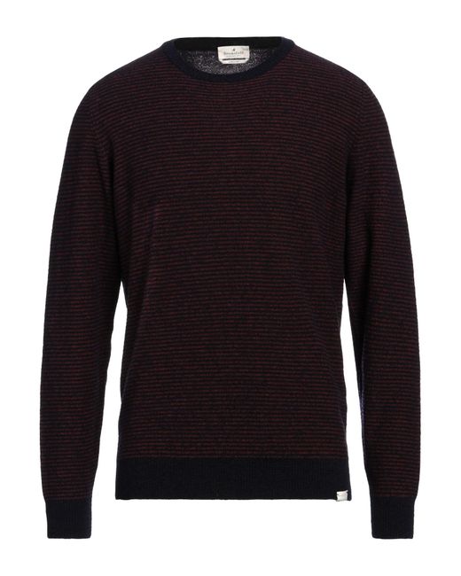 Brooksfield Blue Sweater Wool, Polyamide for men