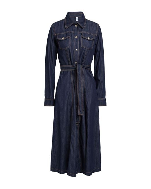 Liu Jo Blue Midi Dress