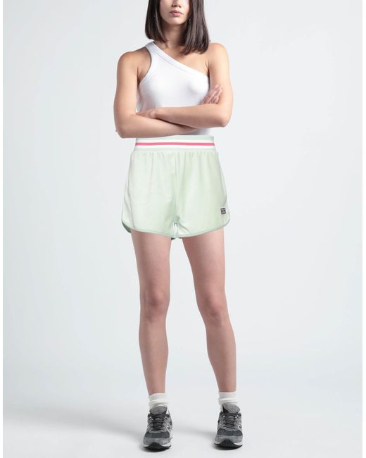 Fila Green Shorts & Bermuda Shorts