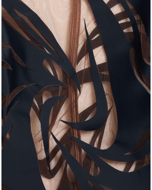 Mugler Black Bodysuit Polyamide, Elastane