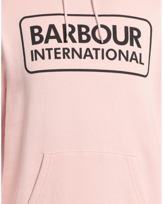 Barbour Pink Sweatshirt for men