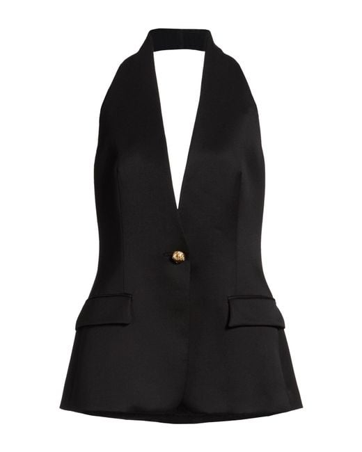 GIUSEPPE DI MORABITO Black Top Virgin Wool