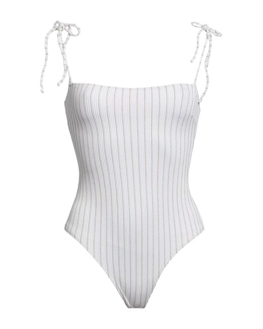 WIKINI White One-piece Swimsuit
