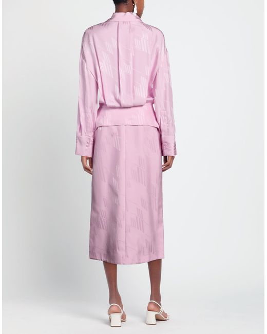 The Attico Pink Midi Dress