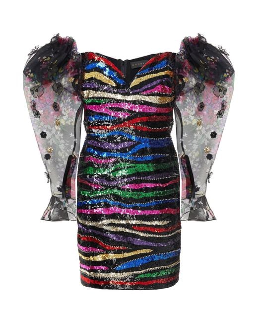 Dundas Black Short Dress