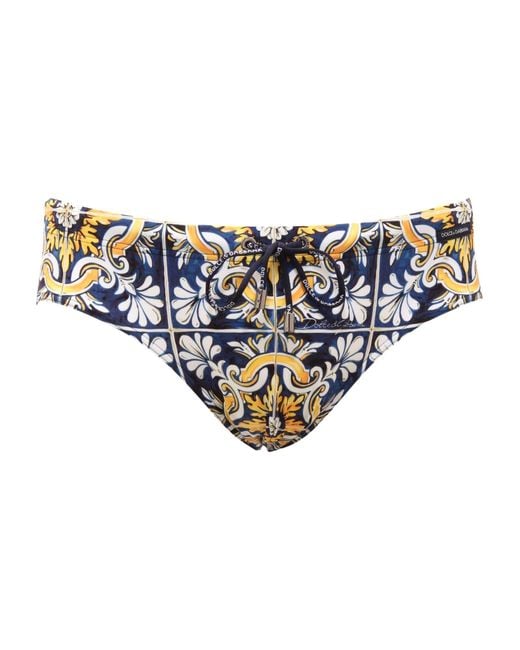 Dolce & Gabbana Bikinislip & Badehose in Blue für Herren