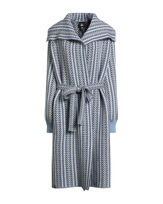Mackage Blue Light Coat Virgin Wool, Nylon, Elastane