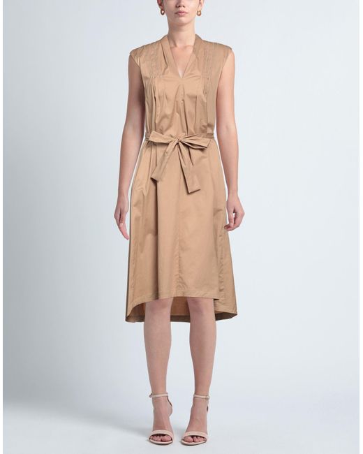Peserico Natural Midi Dress