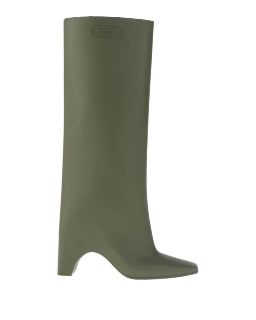 Coperni Green Military Boot Rubber
