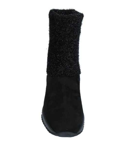 Hogan Black Ankle Boots