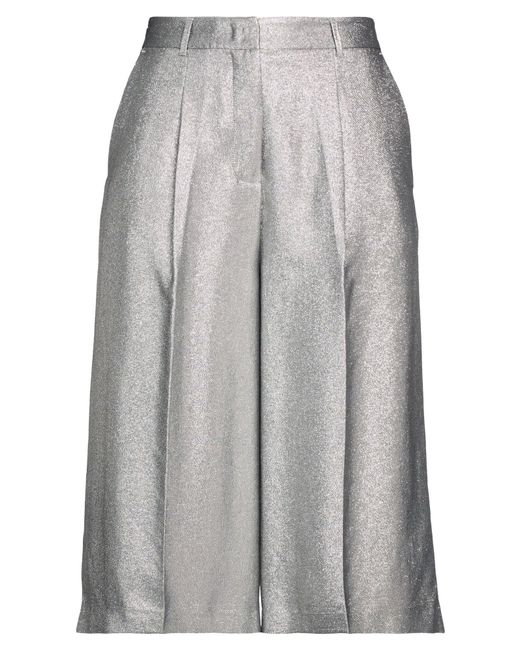 Liu Jo Gray Pants Viscose, Polyester, Polyamide