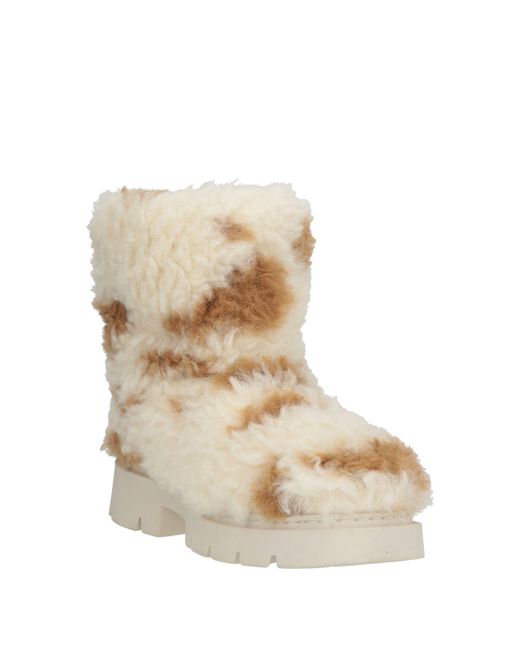 Inuikii Natural Ankle Boots Textile Fibers