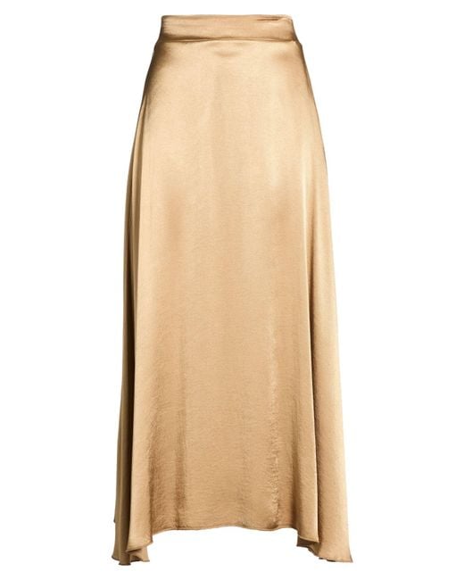 Manila Grace Natural Maxi Skirt Viscose