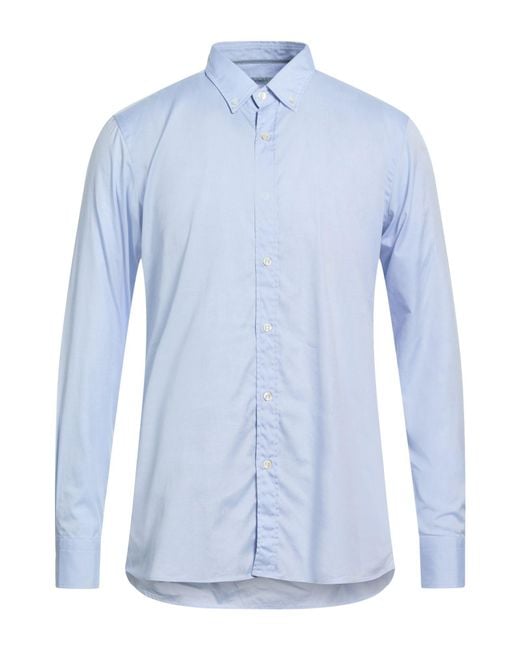 Malo Blue Sky Shirt Cotton for men