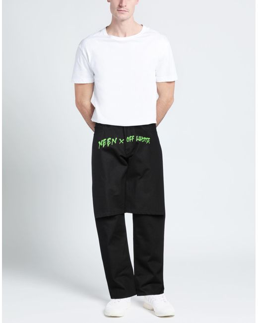 Off-White c/o Virgil Abloh Black Jeans for men