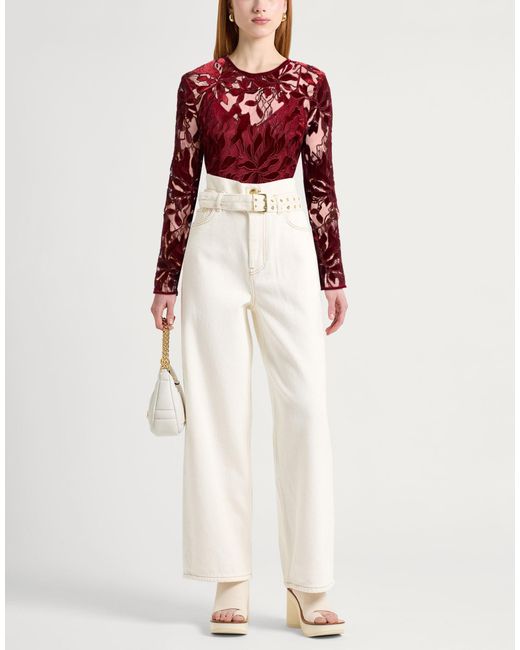 Top Max Mara de color Red