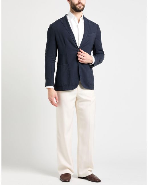 Boglioli Blue Blazer for men
