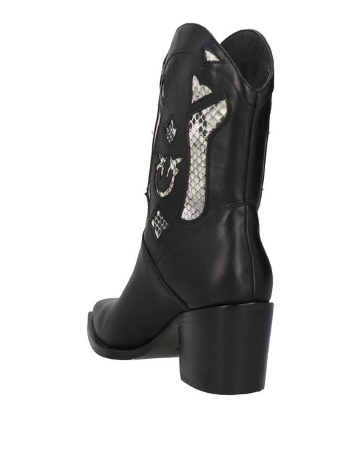 Pinko Black Ankle Boots