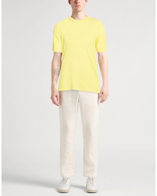Roberto Collina Yellow Sweaters for men