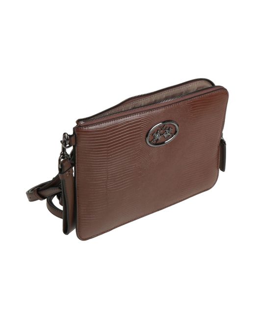 La Martina Brown Handbag