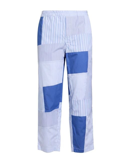Comme des Garçons Blue Pants Cotton for men