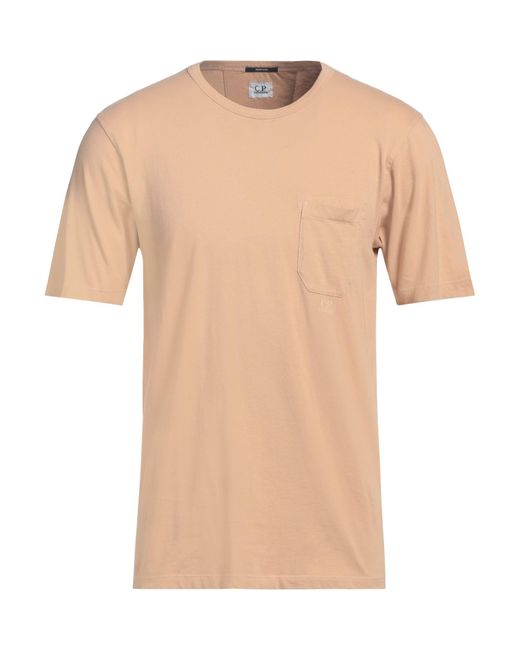 Camiseta C P Company de hombre de color Natural