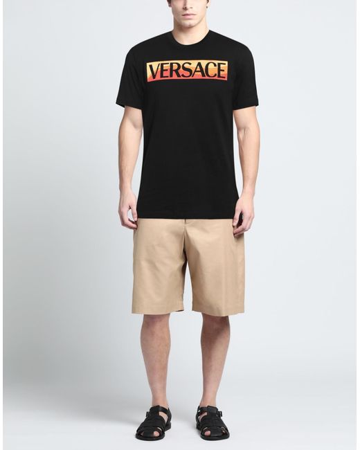 Versace Black T-shirt for men