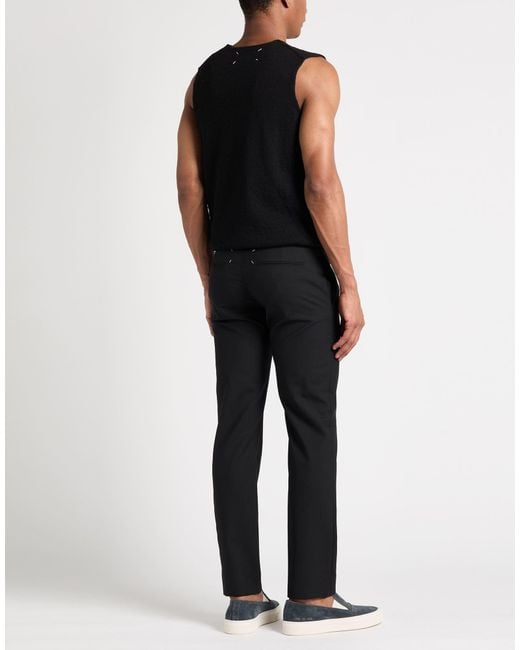 Maison Margiela Black Trouser for men