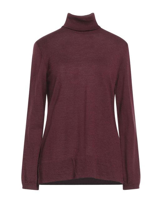 Siyu Purple Turtleneck